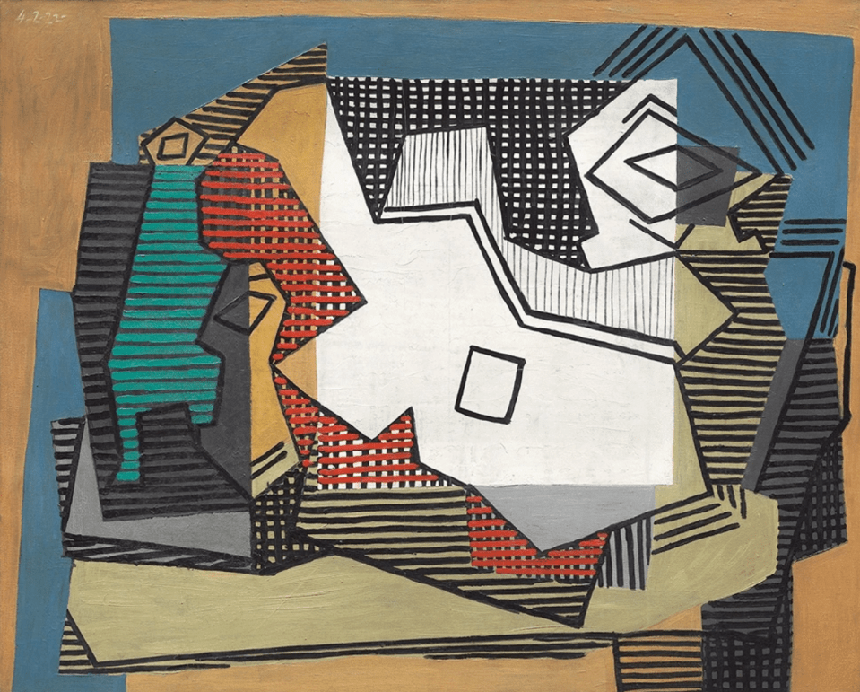 Picasso painted the abstract artwork Still Life in 1922