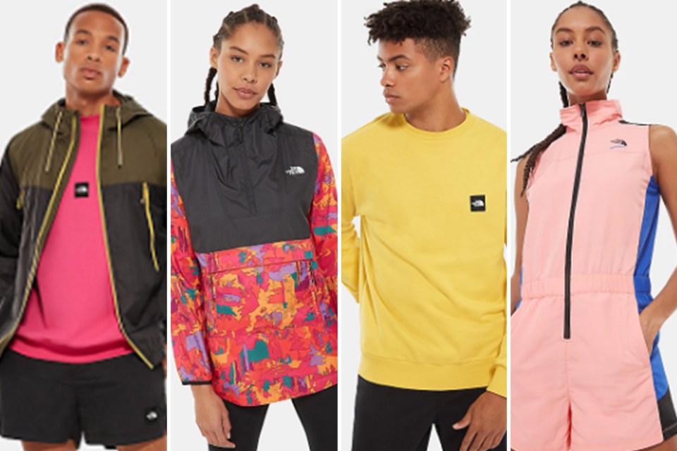 You can now get North Face clothing with up to 40 per cent off