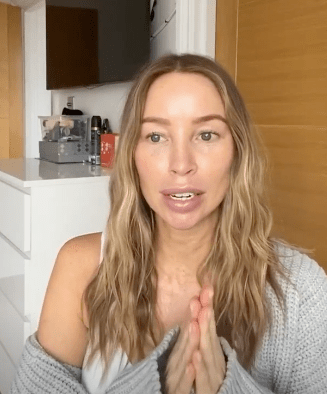 Mum-to-be Lauren Pope has been discussing her pregnancy skincare routine