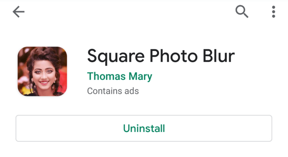 Most of the apps have 'Blur' in their name