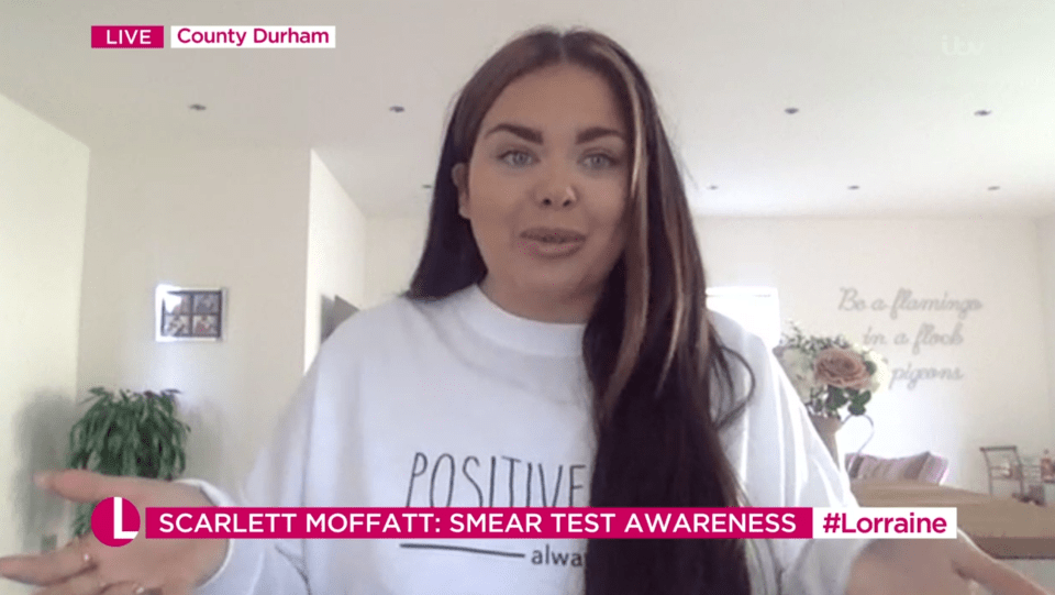 Scarlett Moffatt dropped a huge hint that she's signed up to this year's Strictly Come Dancing on ITV's Lorraine today