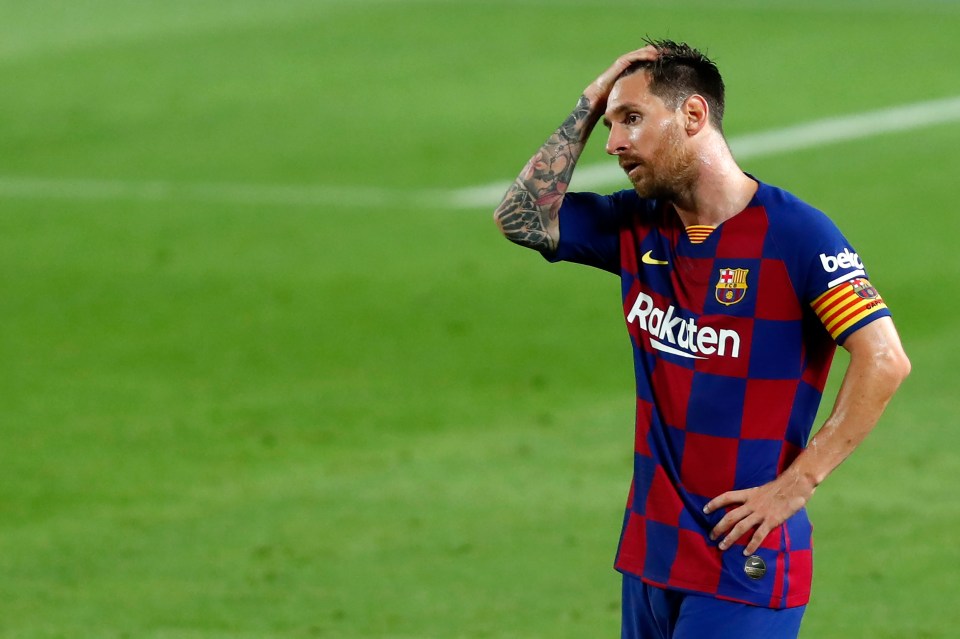 Lionel Messi will try to save Barca's season by bringing European glory