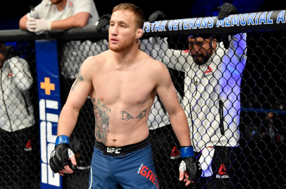  Justin Gaethje is the man due to battle the undefeated Dagestani on Fight Island