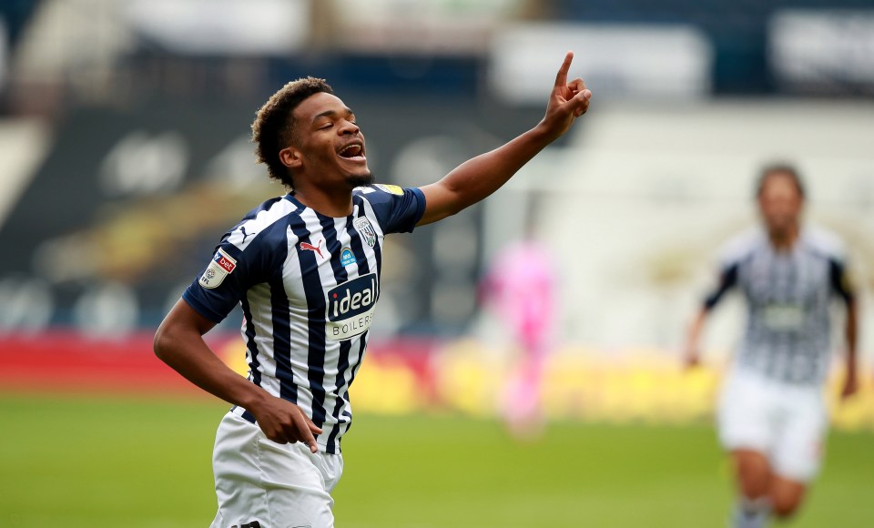 Grady Diangana has been a huge hit on loan at West Brom and has attracted the attention of Celtic and Dutch giants Ajax