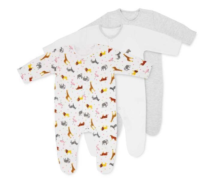 Keep your little one cosy in these sleepsuits