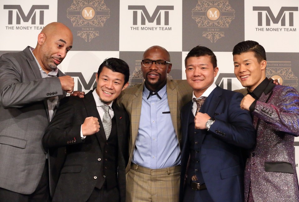 Mayweather announced a partnership between management company Libera and Kyoei boxing gym