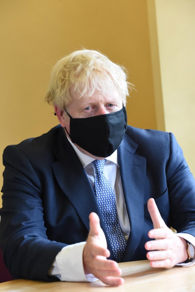 Boris Johnson has urged people to 'not be a fatty in your fifties'