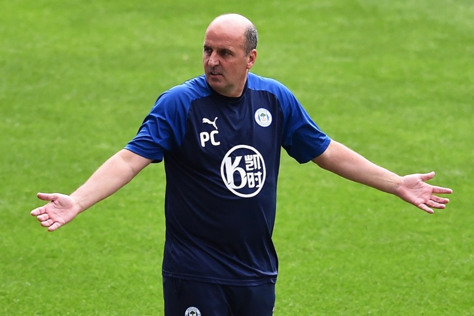 Wigan manager Paul Cook will get paid 20 per cent of their wages on Friday