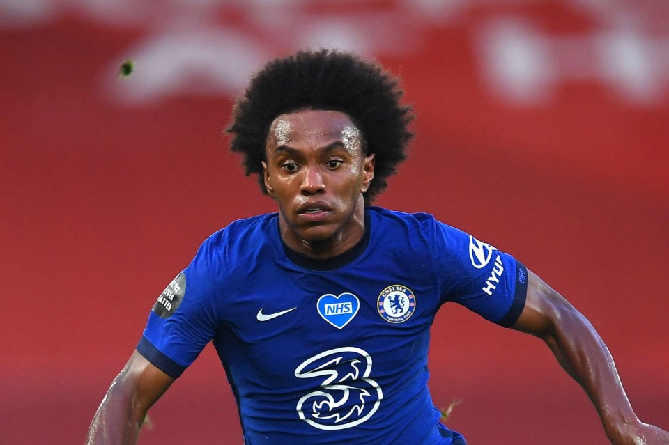 Chelsea are among those trying to convince Willian to sign but the Blues may not meet his contract length requirements