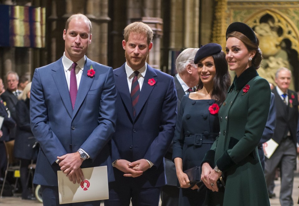 Kate and Wills have hit back at explosive claims they shunned Meghan and Harry 