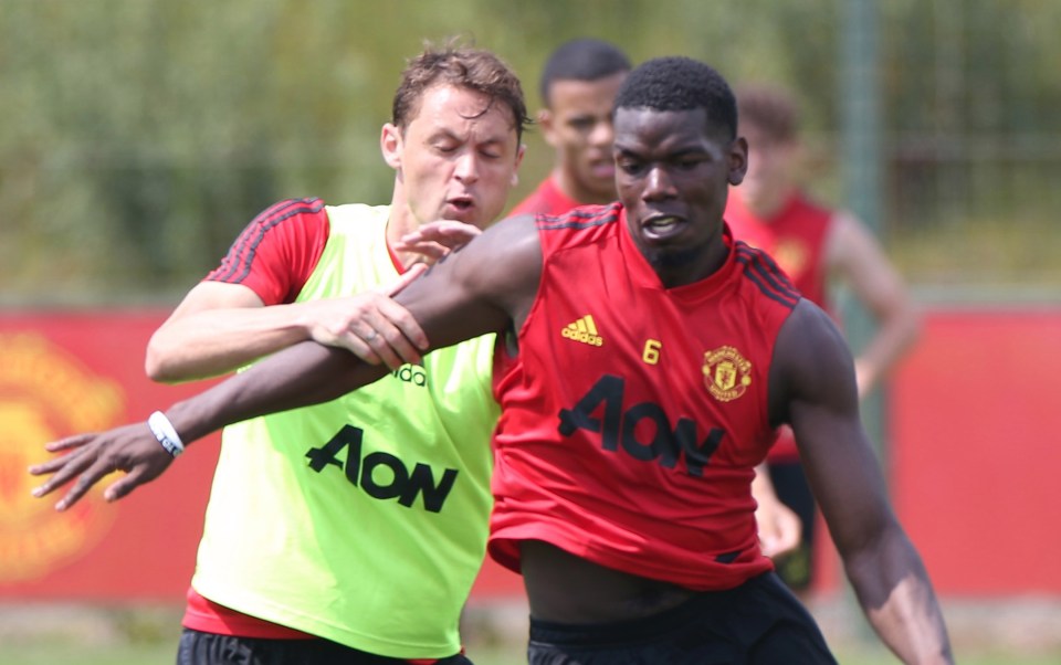 Paul Pogba claims Nemanja Matic is Man Utd's mentor and is crucial to fine form