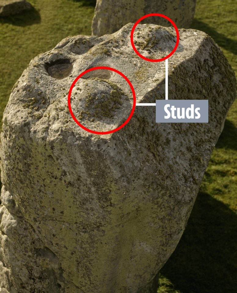 Stonehenge was slotted together a bit like early Lego blocks using studs and holes carved into its gigantic stones