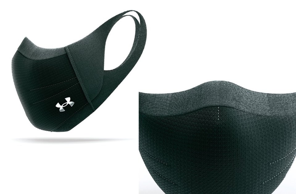 Under Armour's face mask is now back in stock at the brand's online store