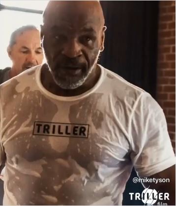  Mike Tyson is looking in terrific shape ahead of his comeback fight