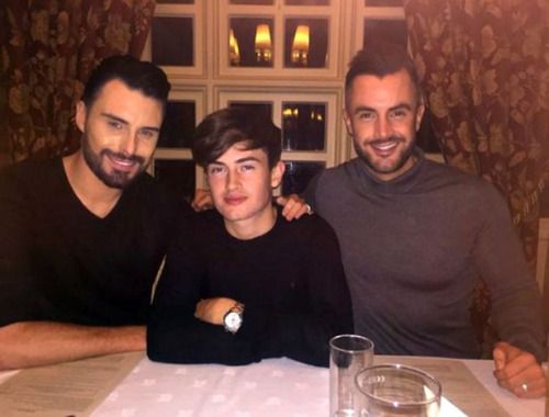  Cameron pictured with Rylan and dad Dan Neal