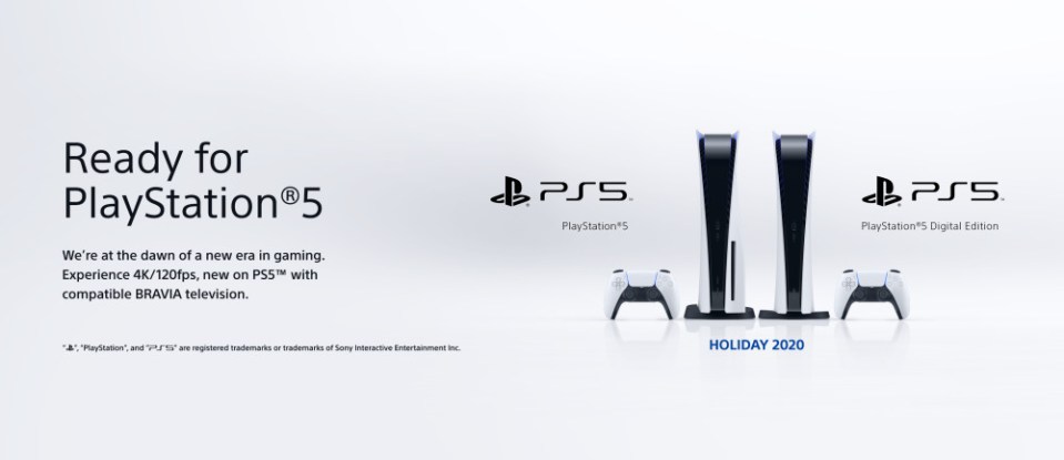 Sony's 'Ready for PlayStation 5' TV range is already available