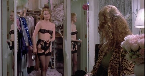 Melanie Griffith hoovered the house in just her undies and heels in 1988’s Working Girl