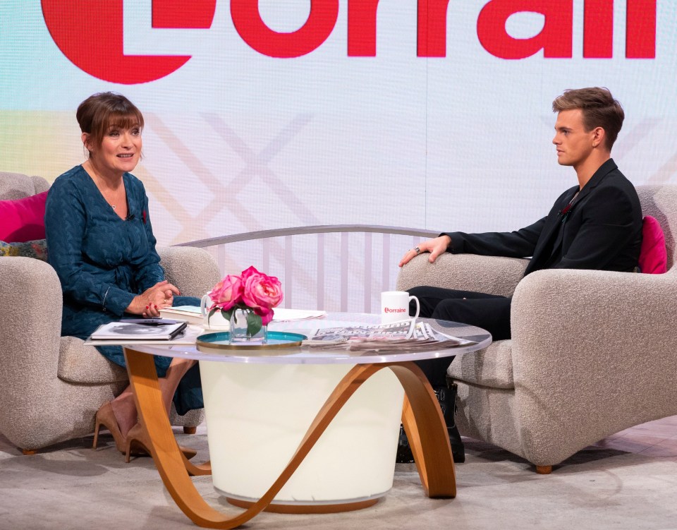 Lorraine spoke with Regan in November last year