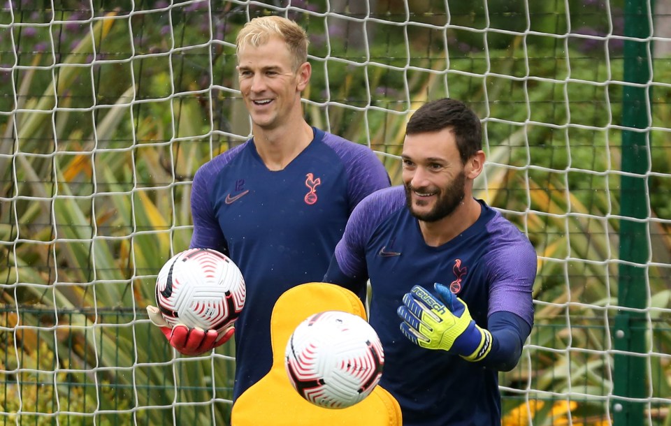 Hart, 33, has warned Hugo Lloris he will be fighting for the No1 spot