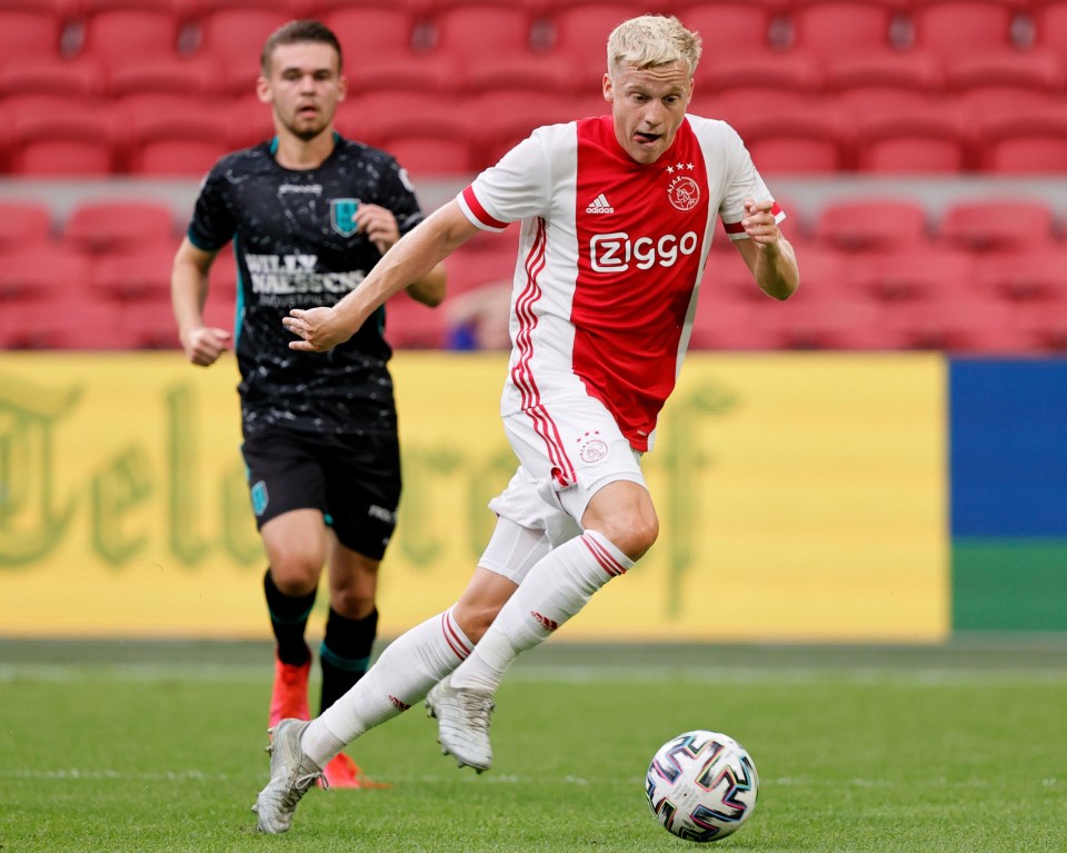 Ajax star Donny van de Beek is expecting offers from the Premier League this summer