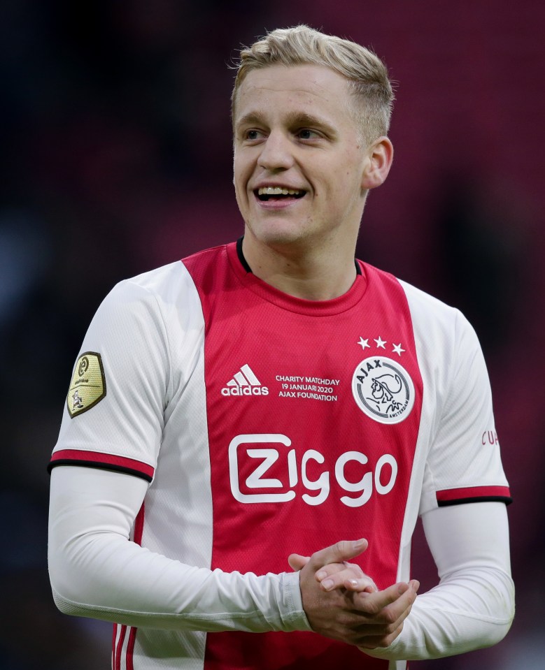 Man Utd are close to signing Donny van de Beek for £40m