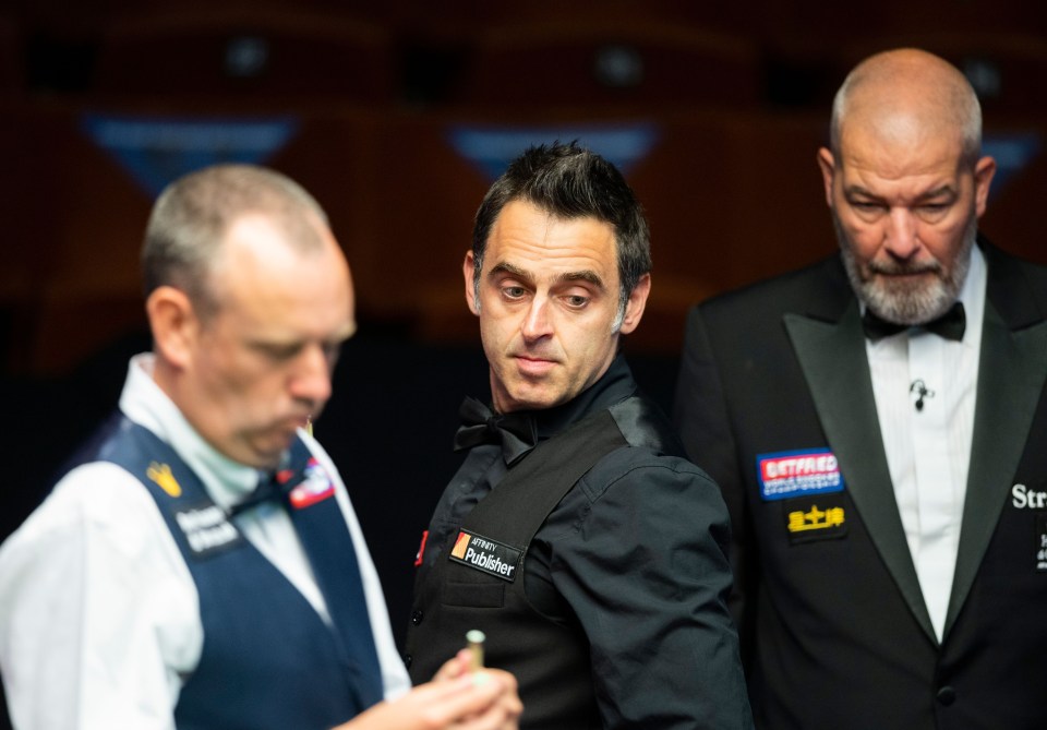 Mark Williams, left, hit out at Ronnie O'Sullivan following his damning comments about the young guns in snooker