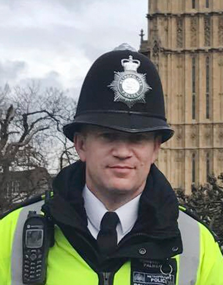 PC Keith Palmer: Killed by terrorist outside Parliament in 2017