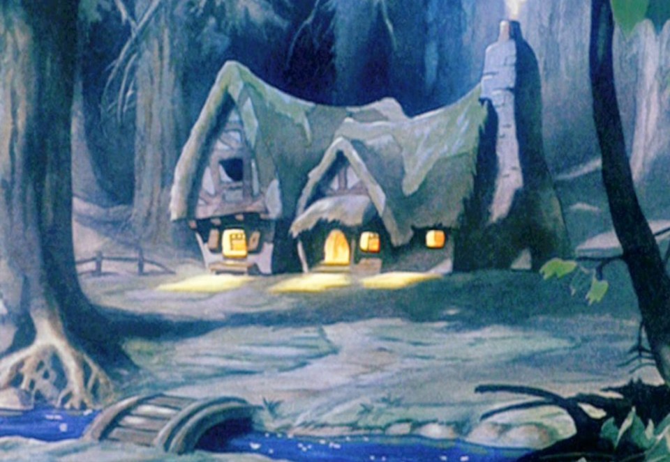 The home is modelled on the quaint cottage of the Disney classic