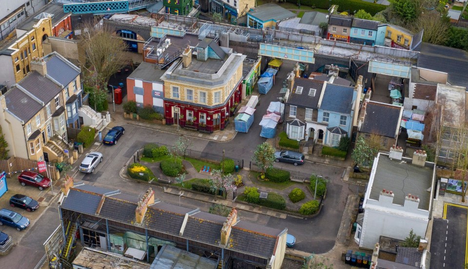 The iconic set of EastEnders