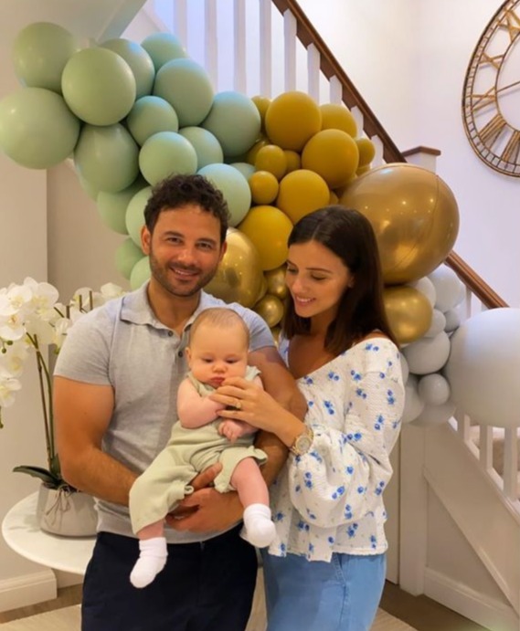 Lucy and Roman welcomed baby Roman in March