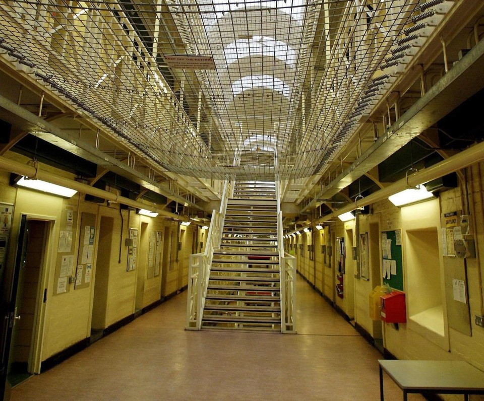 The inside of Wakefield Prison in West Yorks - one of five jails where Stephen served time alongside Bronson