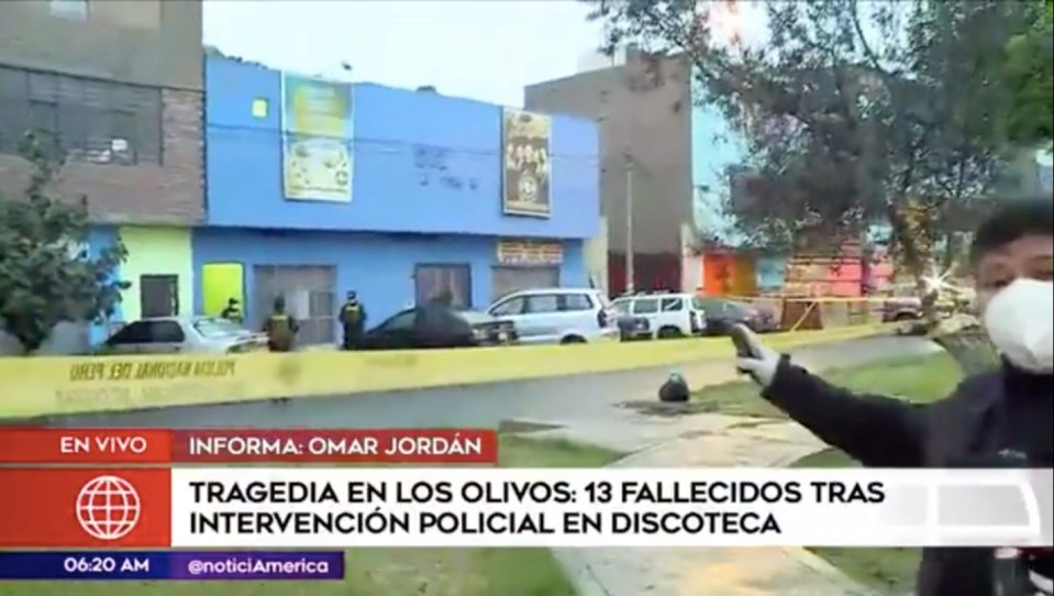 At least 13 people were crushed to death when police raided a club that re-opened in a violation of Covid-19 restrictions in Peru