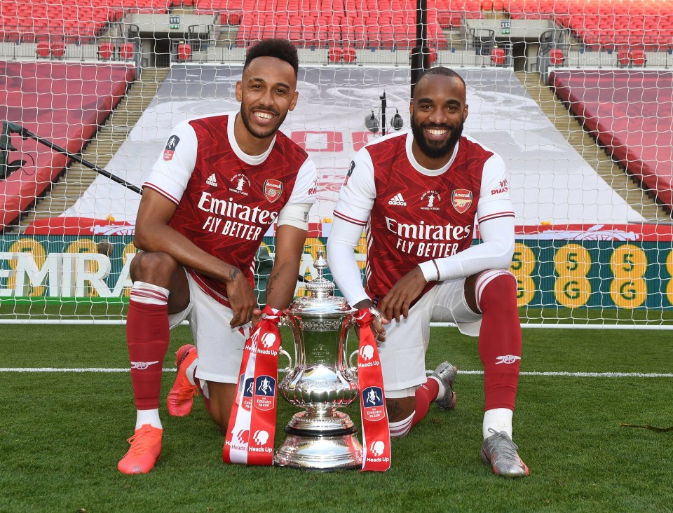 Alexandre Lacazette could be on his way to Atletico Madrid if Pierre-Emerick Aubameyang signs a new contract at Arsenal