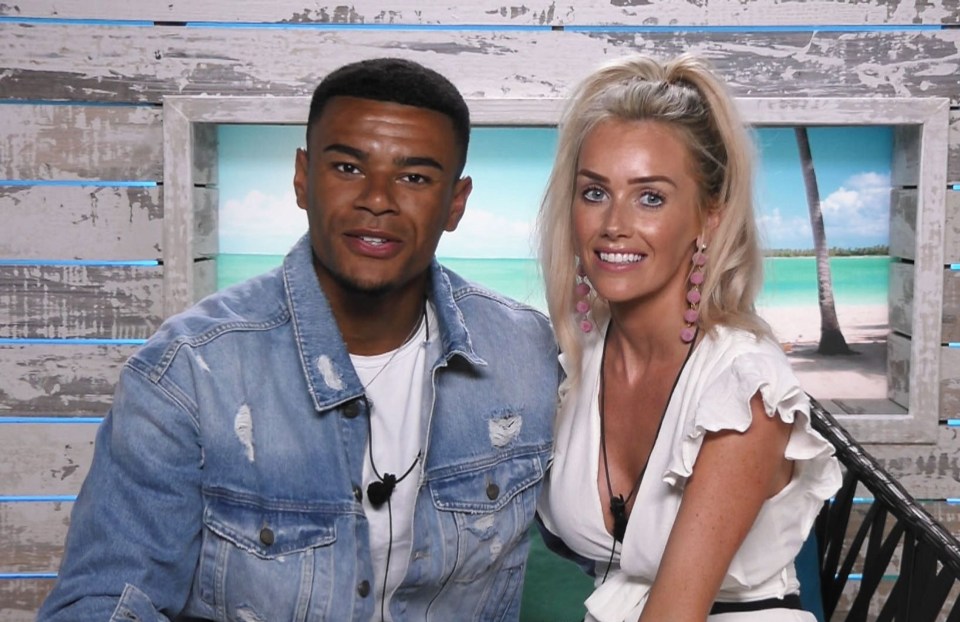 The pair coupled up in the 2018 series of Love Island