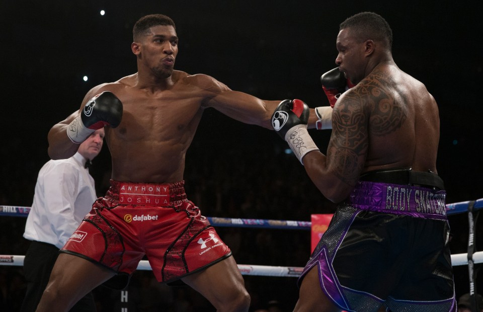 Anthony Joshua could rematch Dillian Whyte to unify the heavyweight division