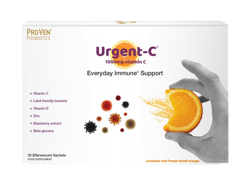 Urgent-C Everyday Immune Support sachets are lovely and fizzy on the tongue