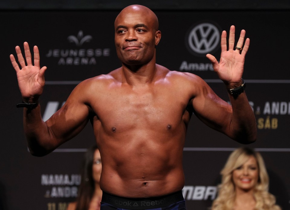 Anderson Silva will fight for the last time in UFC on Halloween