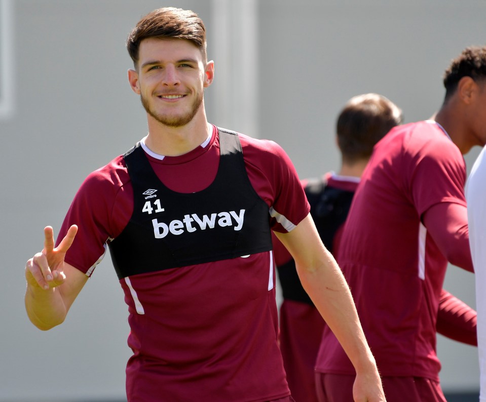 West Ham's versatile England star Declan Rice is now the top remaining target for Chelsea chief Frank Lampard