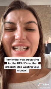  Claudia Snell has told users to stop wasting their money on expensive whitening kits