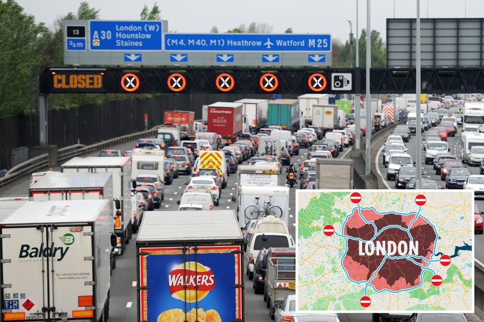 London could be locked down - with the M25 a kind of 'border' if there were huge spikes in the capital