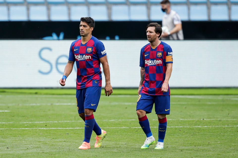 Messi's anger at the Barca started after new manager Ronald Koeman ordered the Suarez to leave