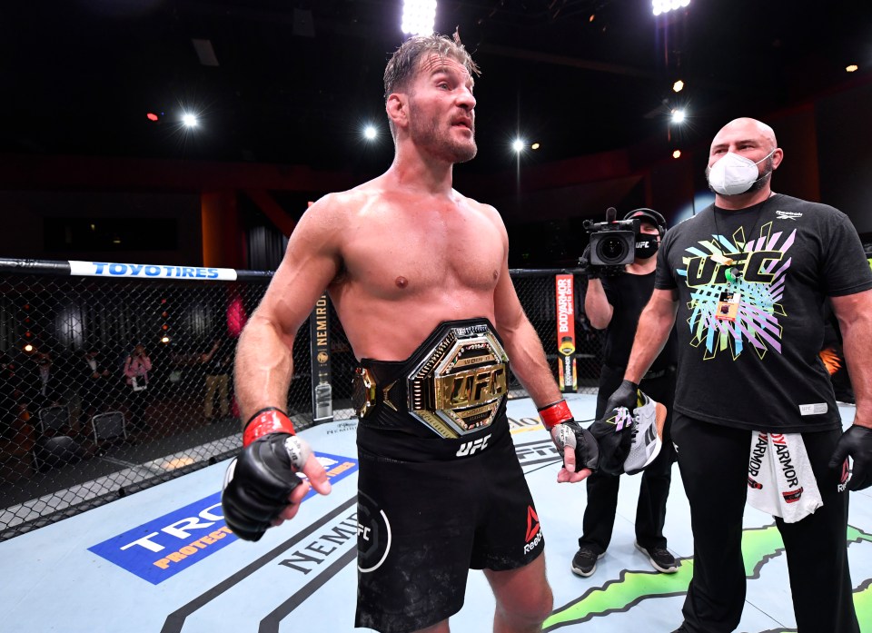 Miocic retained his heavyweight title 