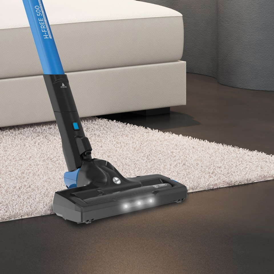 The Hoover H-Free 500 is extremely light