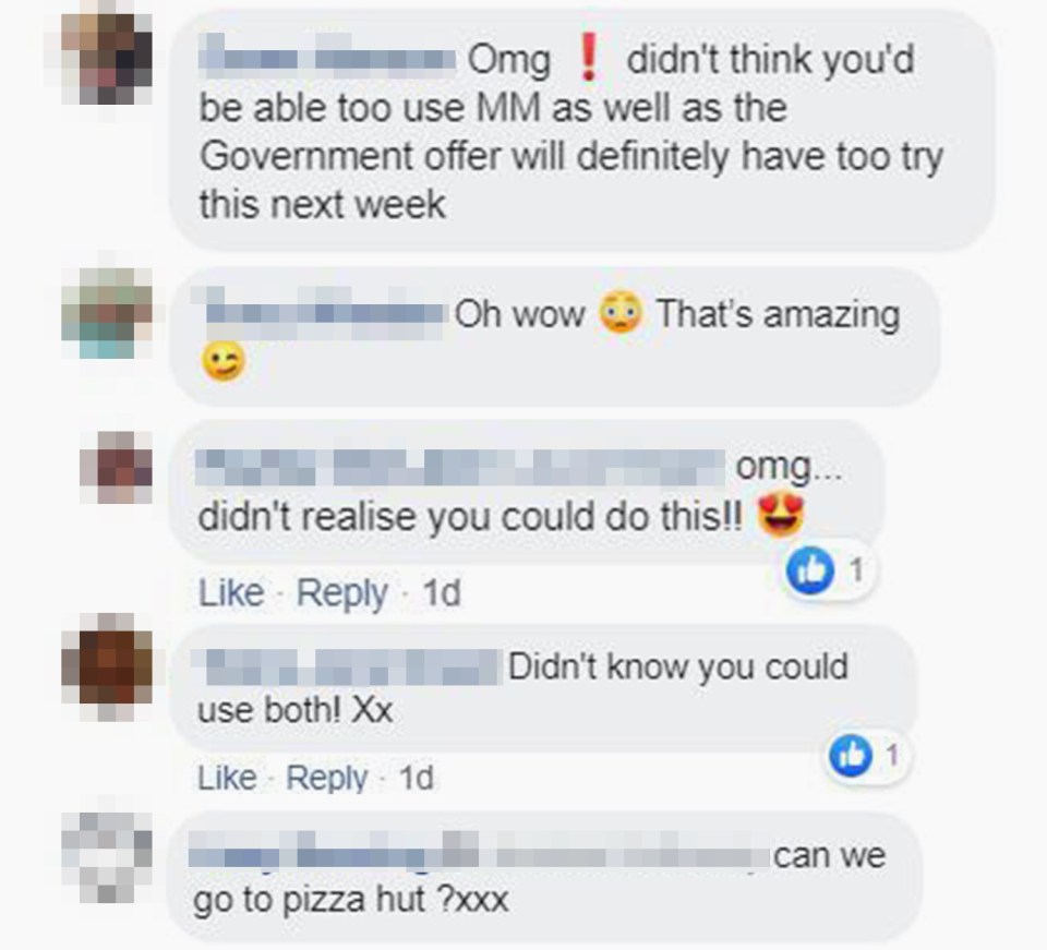 Hundreds of people liked her post and praised her for sharing the tip