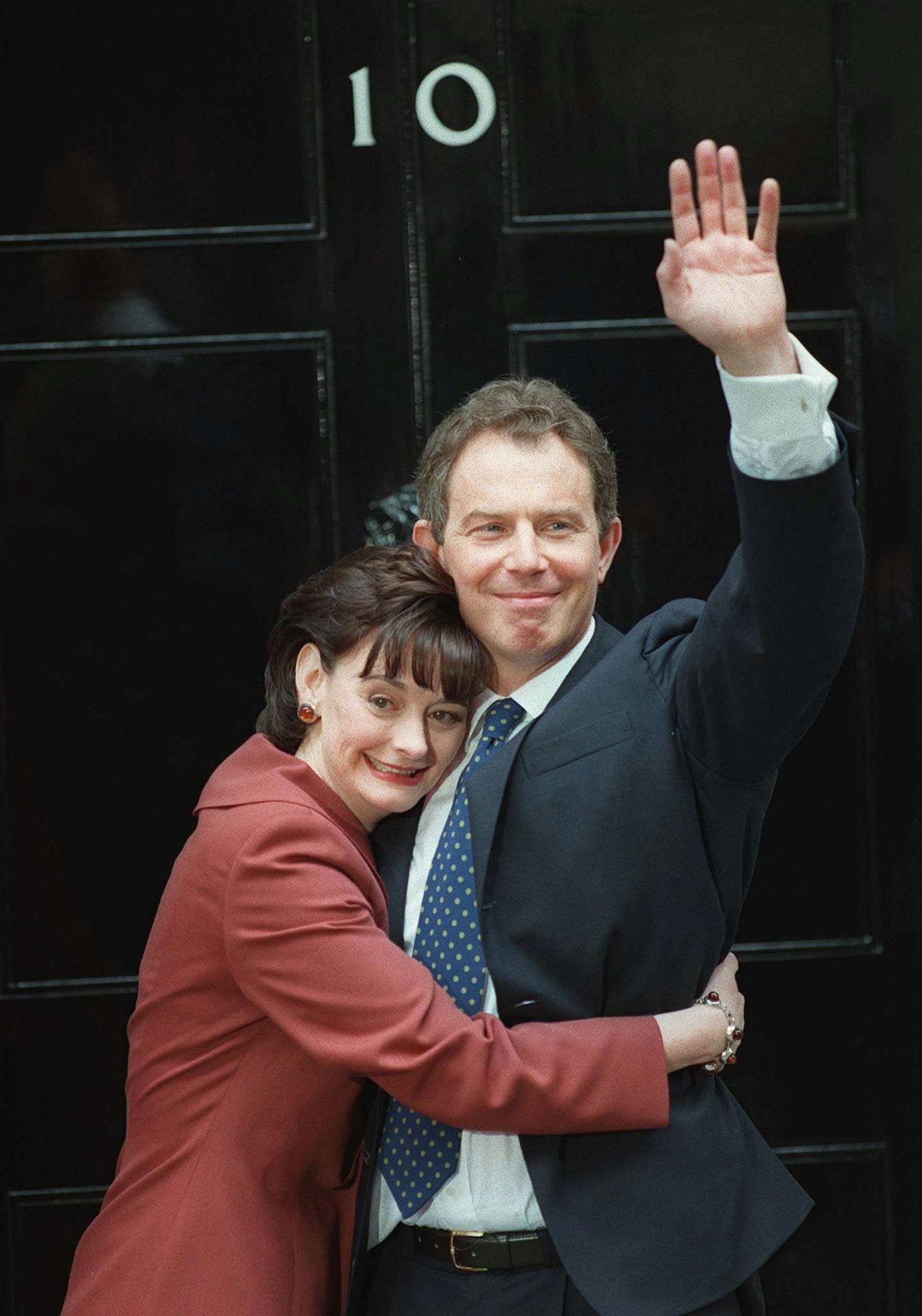 Labour PM Tony Blair's wife Cherie got caught up with Peter Foster