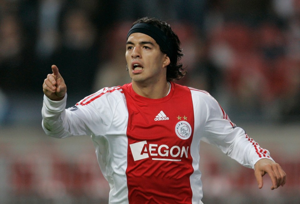 Suarez was a sensation during his time at Ajax before he went to Liverpool