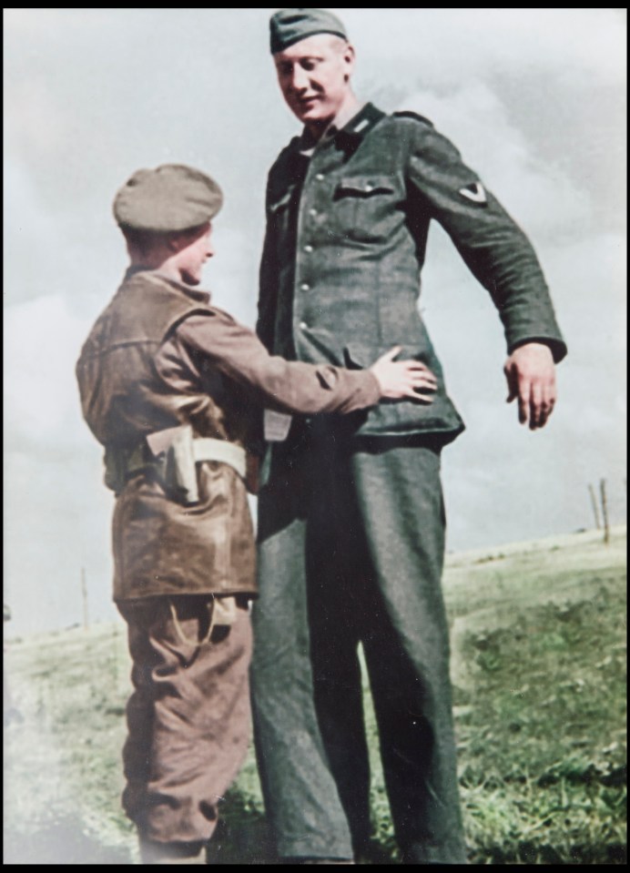 In 1944 Bob, just 5ft 3in, captured 7ft 6in Jakob Nacken