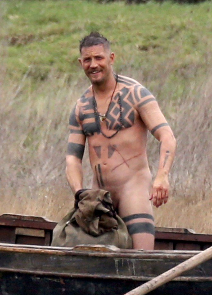 Tom Hardy is no stranger to stripping off