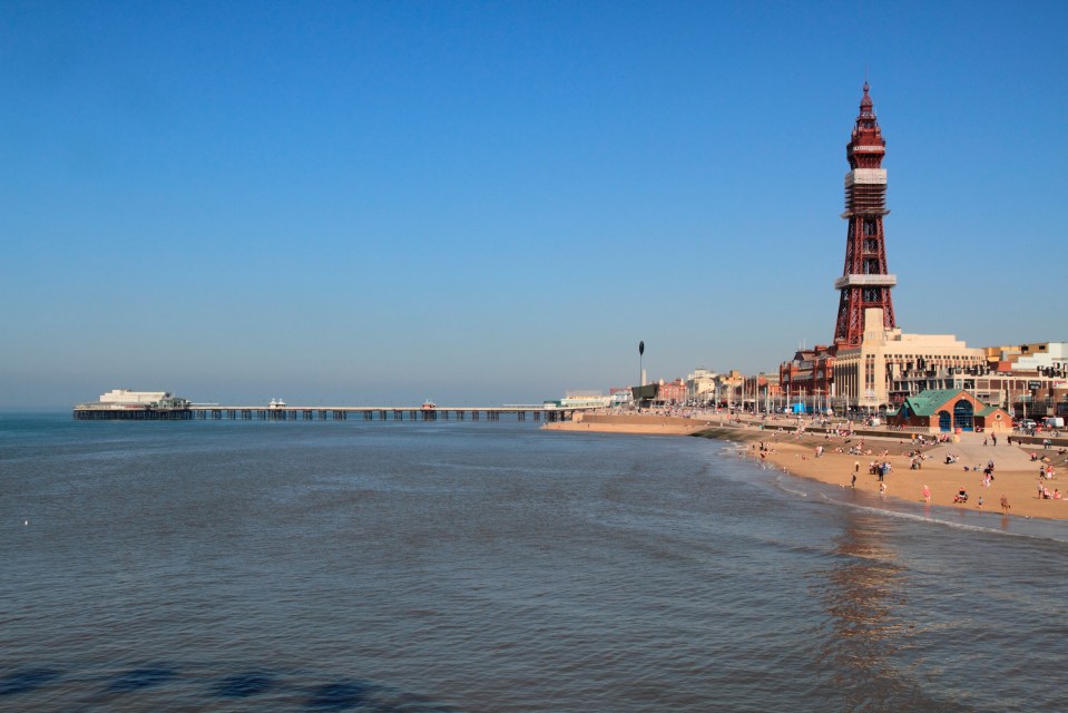 While Cornwall and Devon have the majority of warnings, beaches in Blackpool and other parts of the UK are at risk