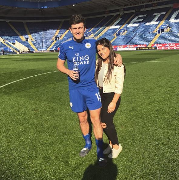 Daisy, who supported her brother at the 2018 World Cup, is footballer Harry Maguire's youngest sibling